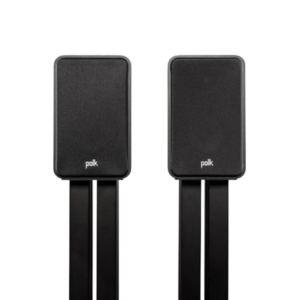 Polk Audio Signature Elite ES15 Compact Bookshelf Speakers - Pair (Black)