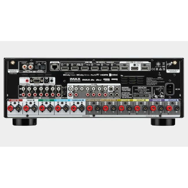 Denon AVCX3800HBKE2 9.4 Channel 8K AV Receiver - Image 4