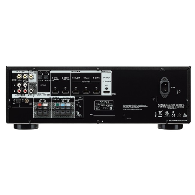 Denon AVR-X250BT 5.1Ch AV-Receiver - Image 2