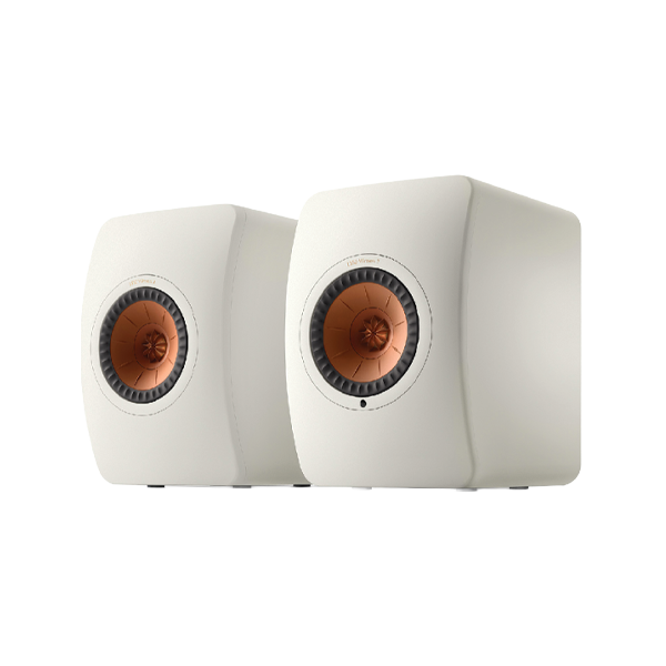 KEF LS50W MKII Wireless Speakers, Carbon Black