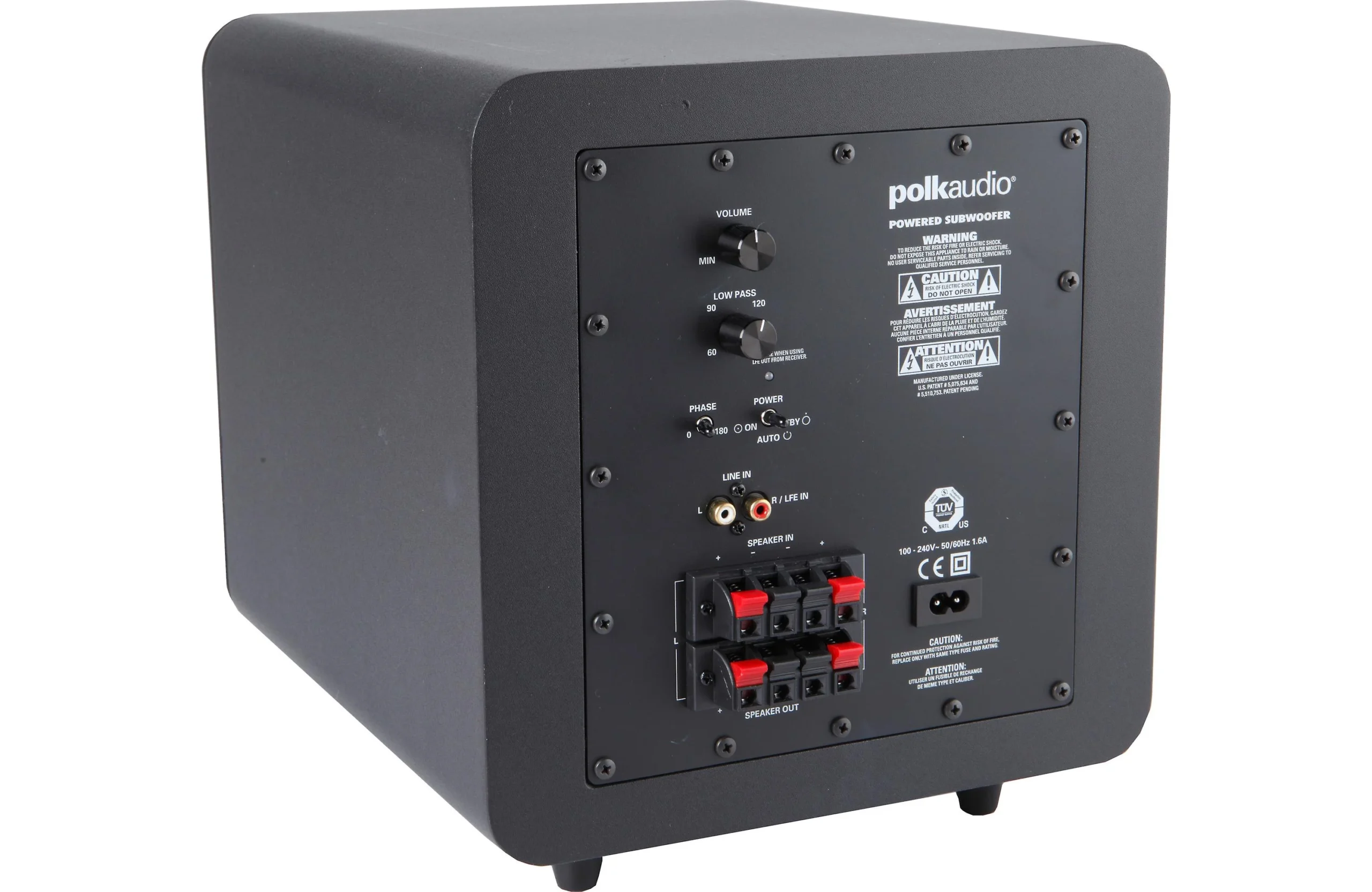 Polk Audio PSW 111 8" Compact Powered Subwoofer - Image 2