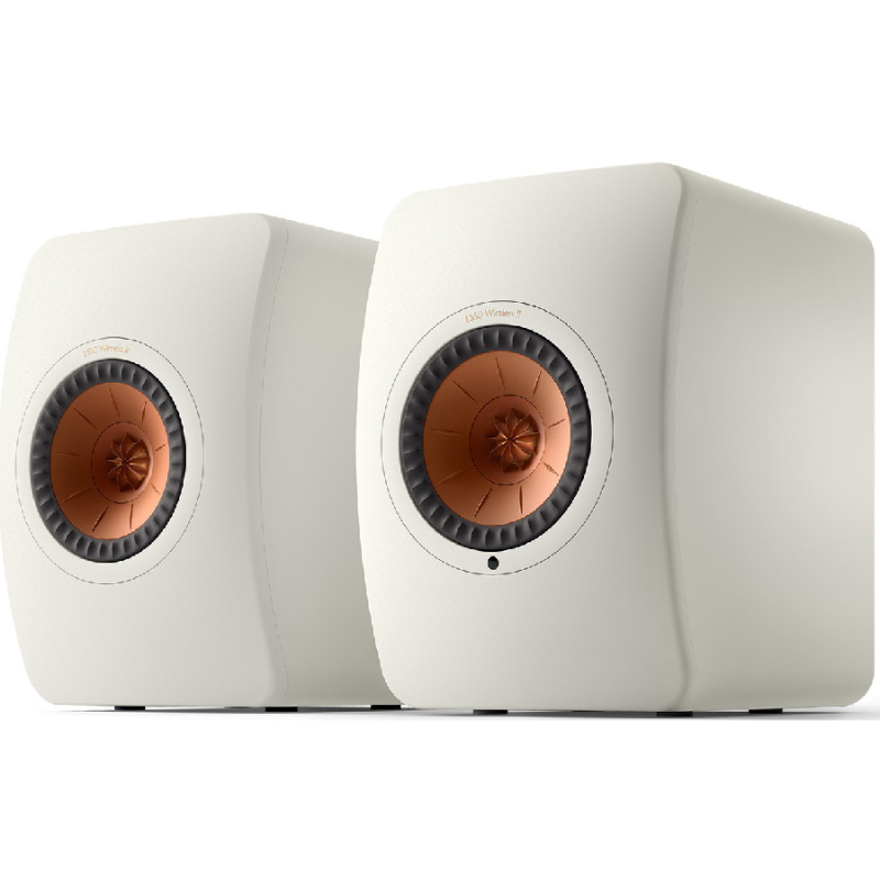 KEF LS50W MKII Wireless Speakers, Carbon Black - Image 2