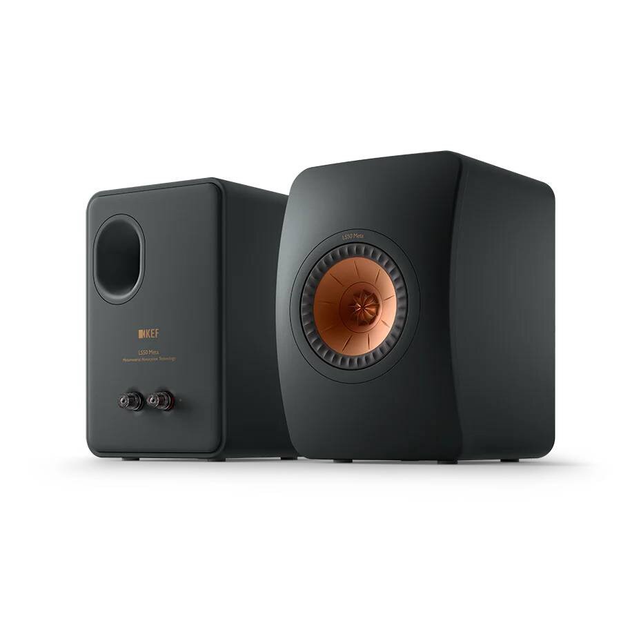 KEF LS50 Meta Speakers Carbon Black - Image 2