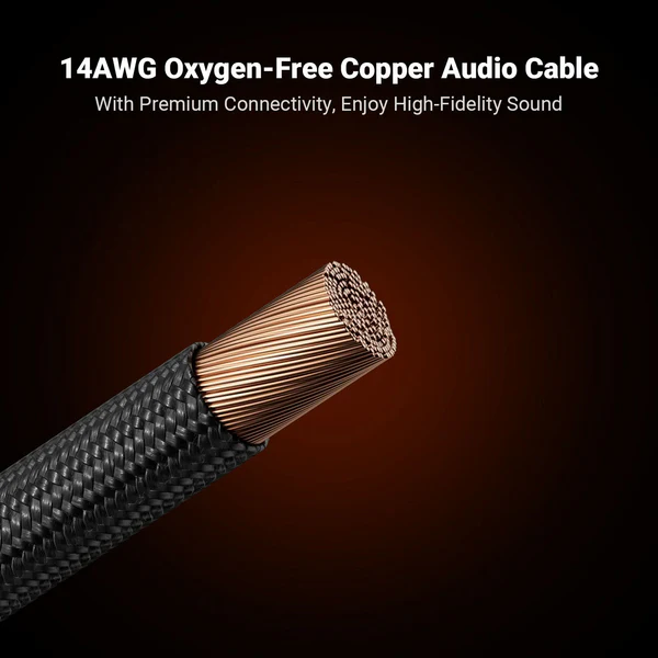 Fosi Audio Oxygen-Free Copper Speaker Cables - Image 2