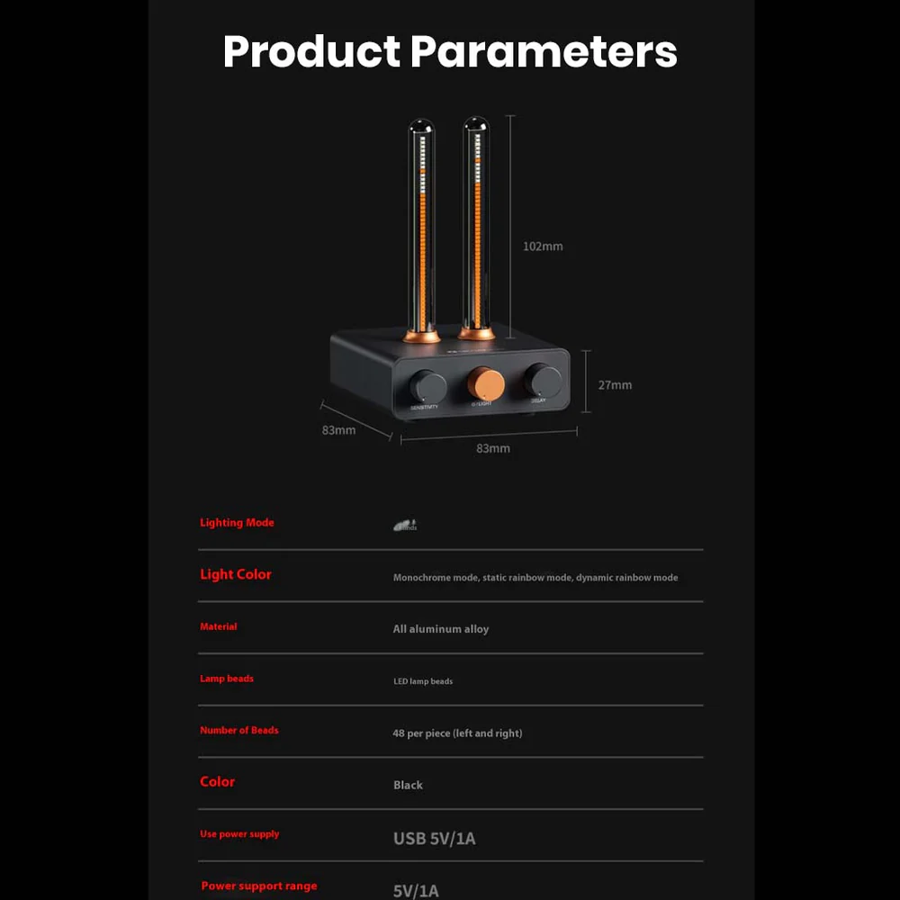 Fosi Audio Music Rhythm Visualizer Light - Image 10