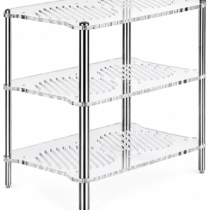 Fosi Audio 3-Layer Acrylic Rack for Audio Components